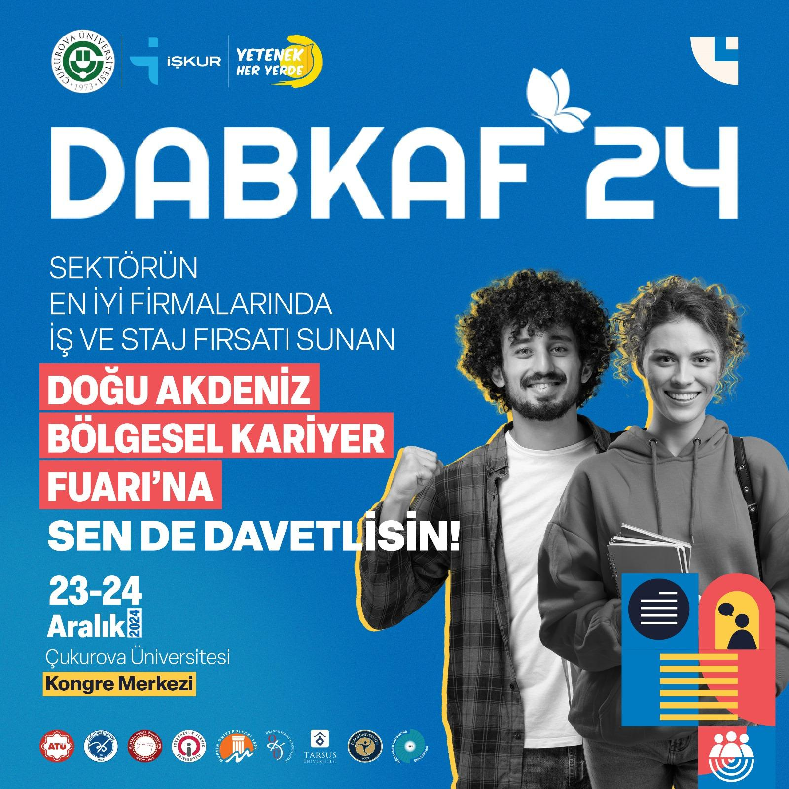 DOĞU AKDENİZ BÖLGESEL KARİYER FUARI (DABKAF 24)